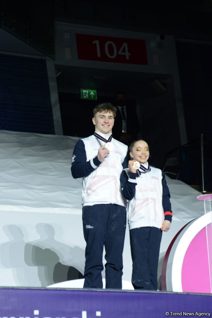 World Championship in Baku: awarding ceremony among mixed doubles, women's and men's groups took place (PHOTO)