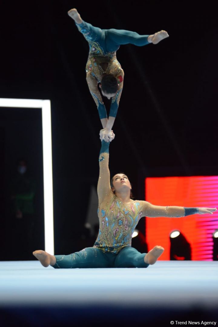 Third day of 28th FIG Acrobatic Gymnastics World Championships starts in Baku (PHOTO)