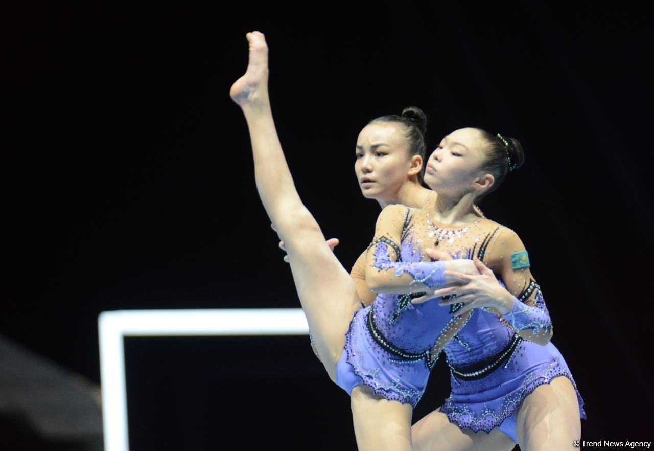 Third day of 28th FIG Acrobatic Gymnastics World Championships starts in Baku (PHOTO)