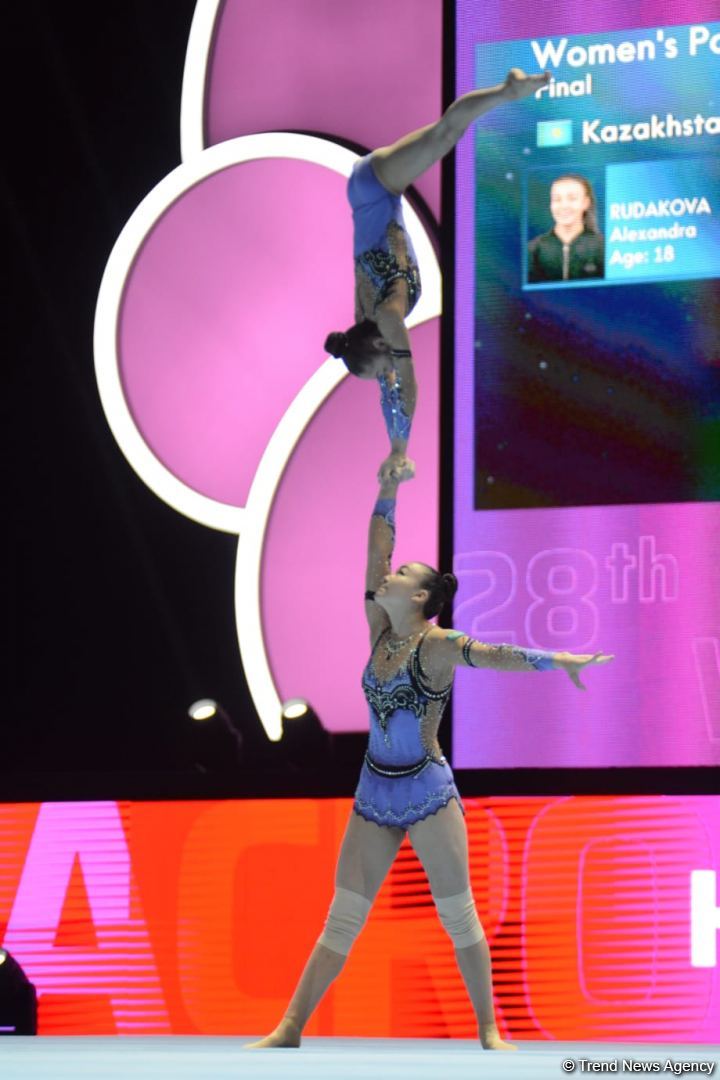 Third day of 28th FIG Acrobatic Gymnastics World Championships starts in Baku (PHOTO)