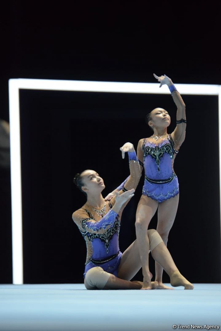 Third day of 28th FIG Acrobatic Gymnastics World Championships starts in Baku (PHOTO)