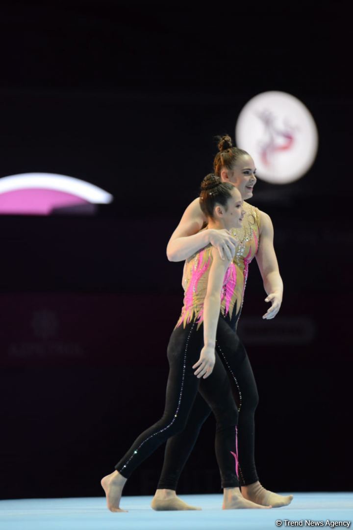 Third day of 28th FIG Acrobatic Gymnastics World Championships starts in Baku (PHOTO)