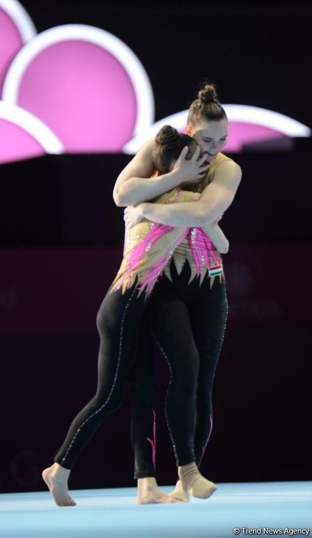 Third day of 28th FIG Acrobatic Gymnastics World Championships starts in Baku (PHOTO)