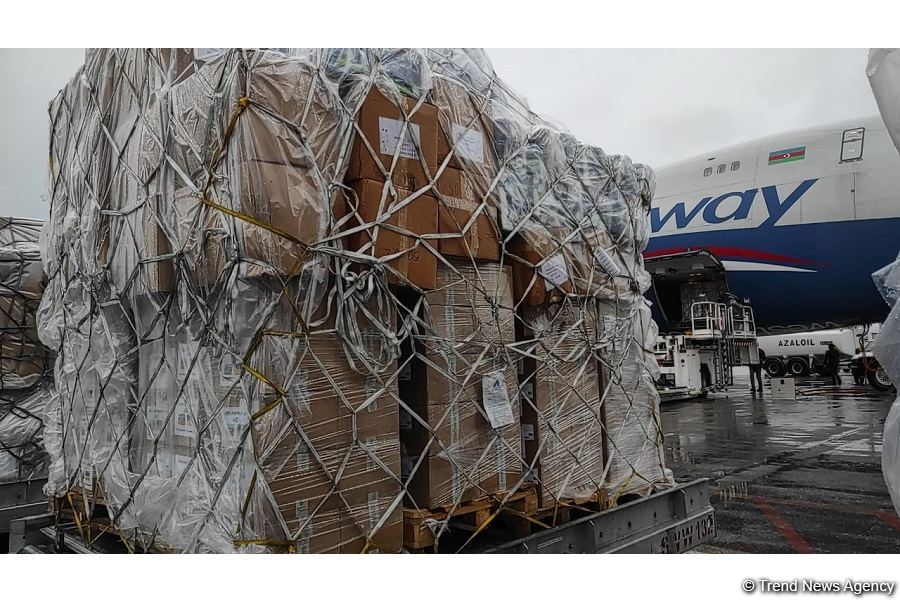 Azerbaijan sends more humanitarian aid to Ukraine (PHOTO/VIDEO)