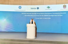 President Ilham Aliyev attends groundbreaking ceremony for Garadagh Solar Power Plant (PHOTO/VIDEO)