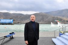 President Ilham Aliyev and First Lady Mehriban Aliyeva attend opening ceremony of first rowing training session in Sugovushan settlement (PHOTO/VIDEO)