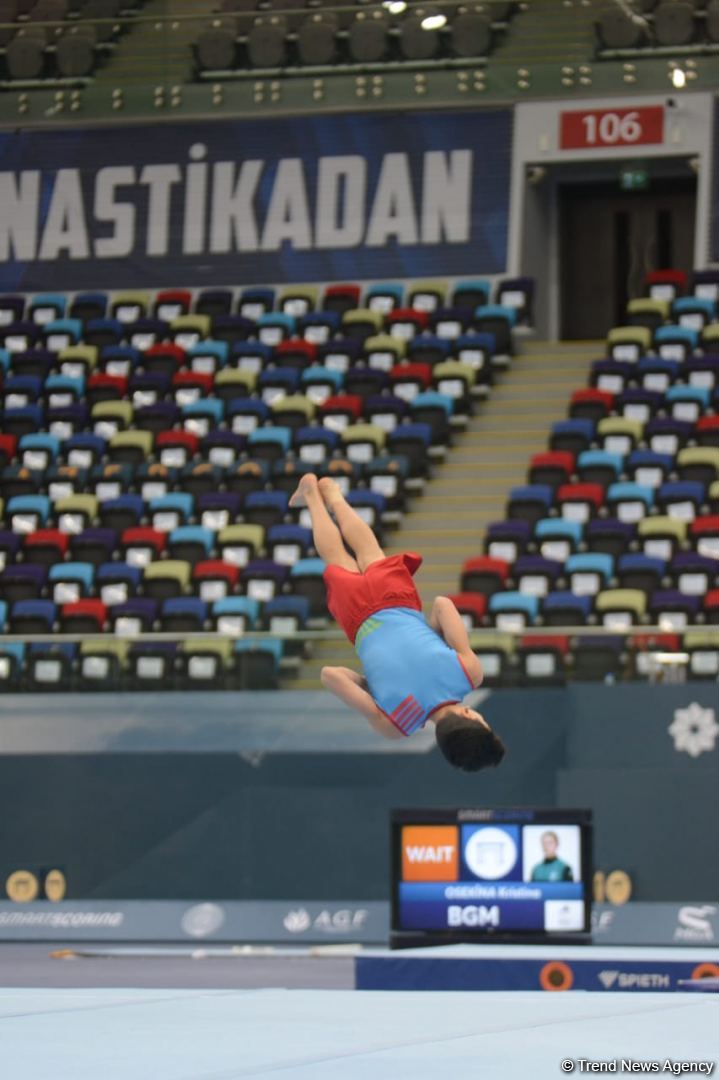 Strength, flexibility and dexterity - Azerbaijan and Baku Artistic Gymnastics Championships continue (PHOTO)