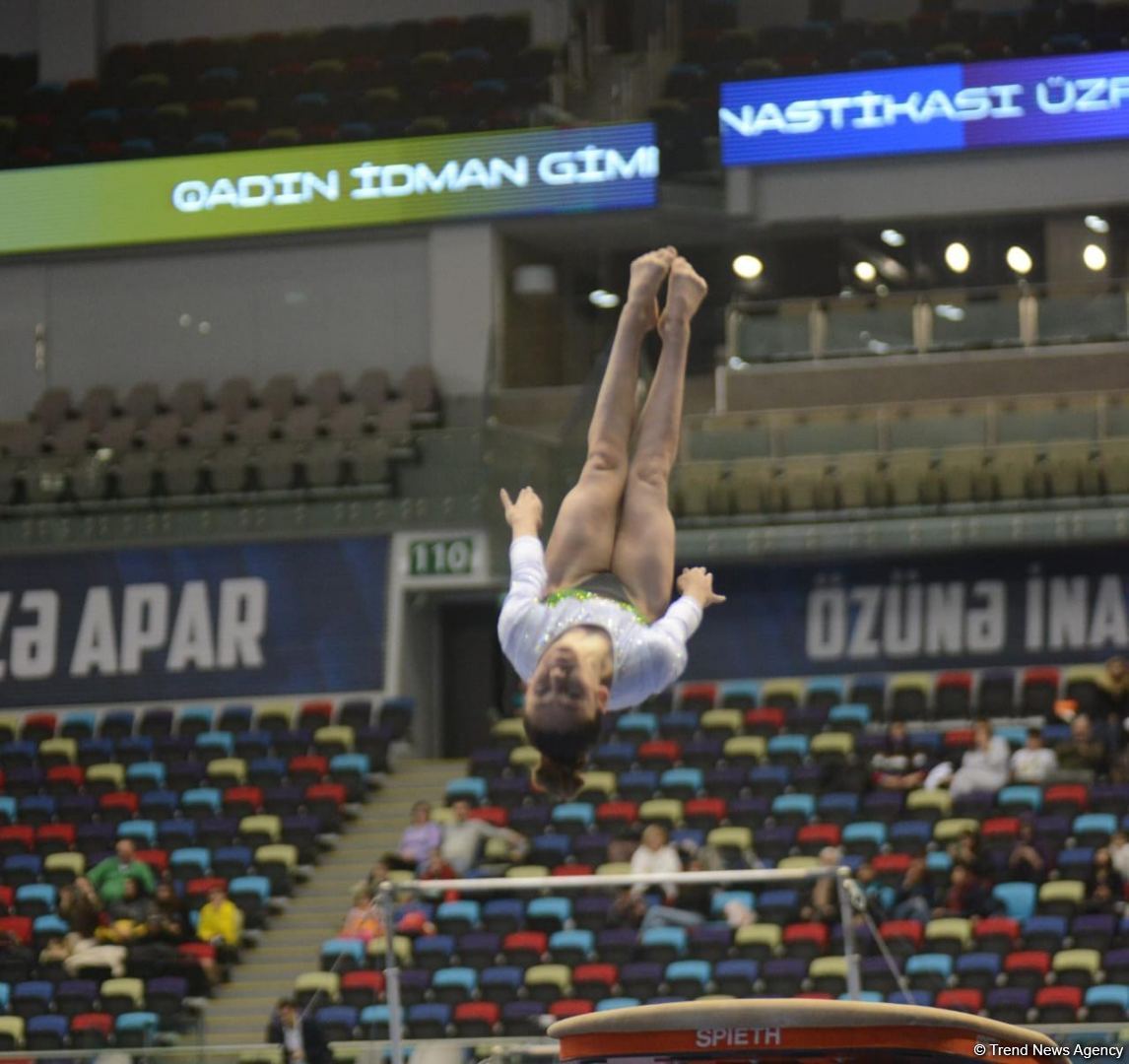 Strength, flexibility and dexterity - Azerbaijan and Baku Artistic Gymnastics Championships continue (PHOTO)