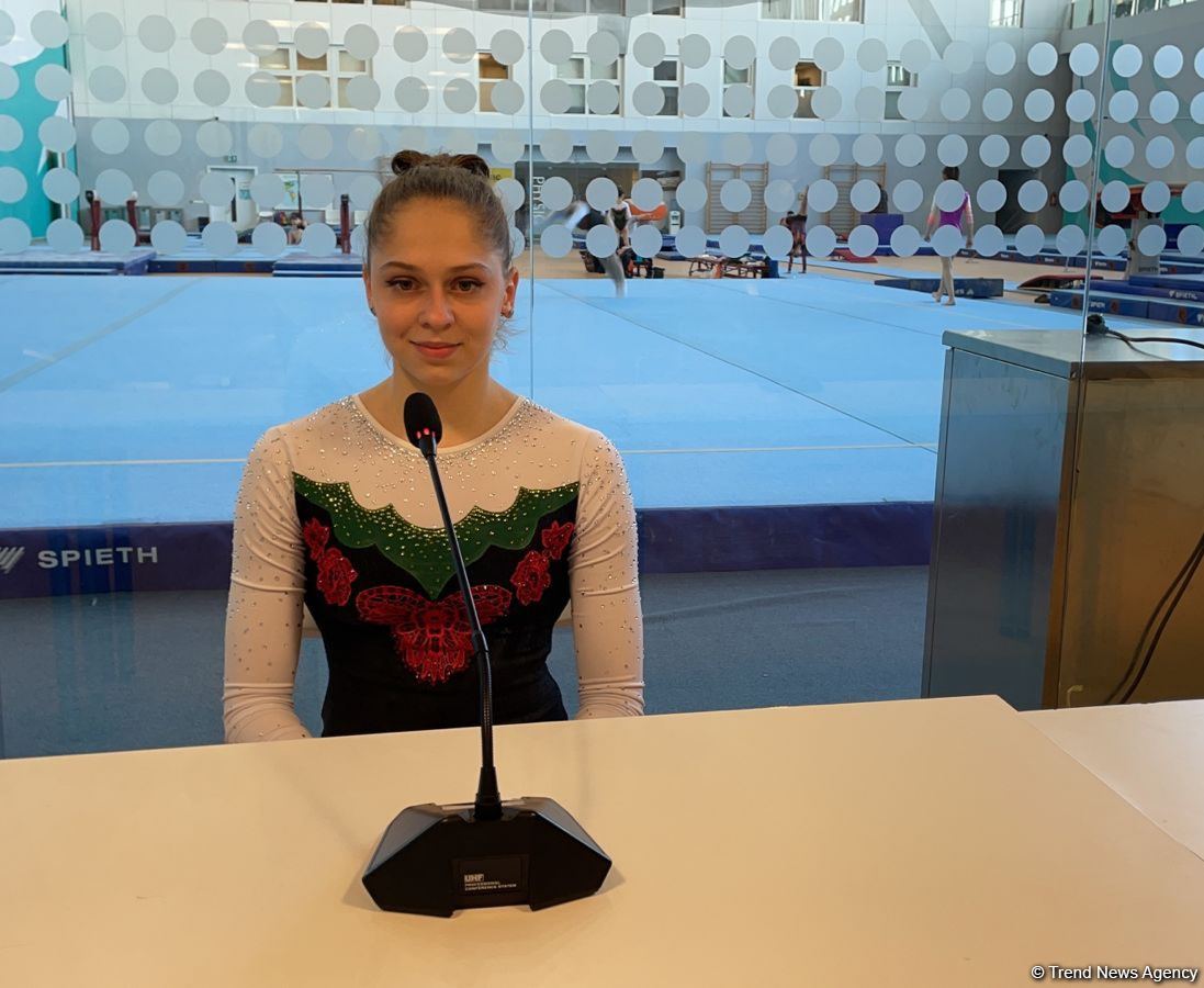 We look forward to overcoming challenging strong opponents at Artistic Gymnastics World Cup - gymnast