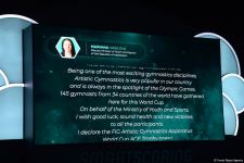 Baku hosts opening ceremony of FIG Artistic Gymnastics Apparatus World Cup (PHOTO)