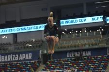 First day of FIG Artistic Gymnastics Apparatus World Cup starts in Baku (PHOTO)