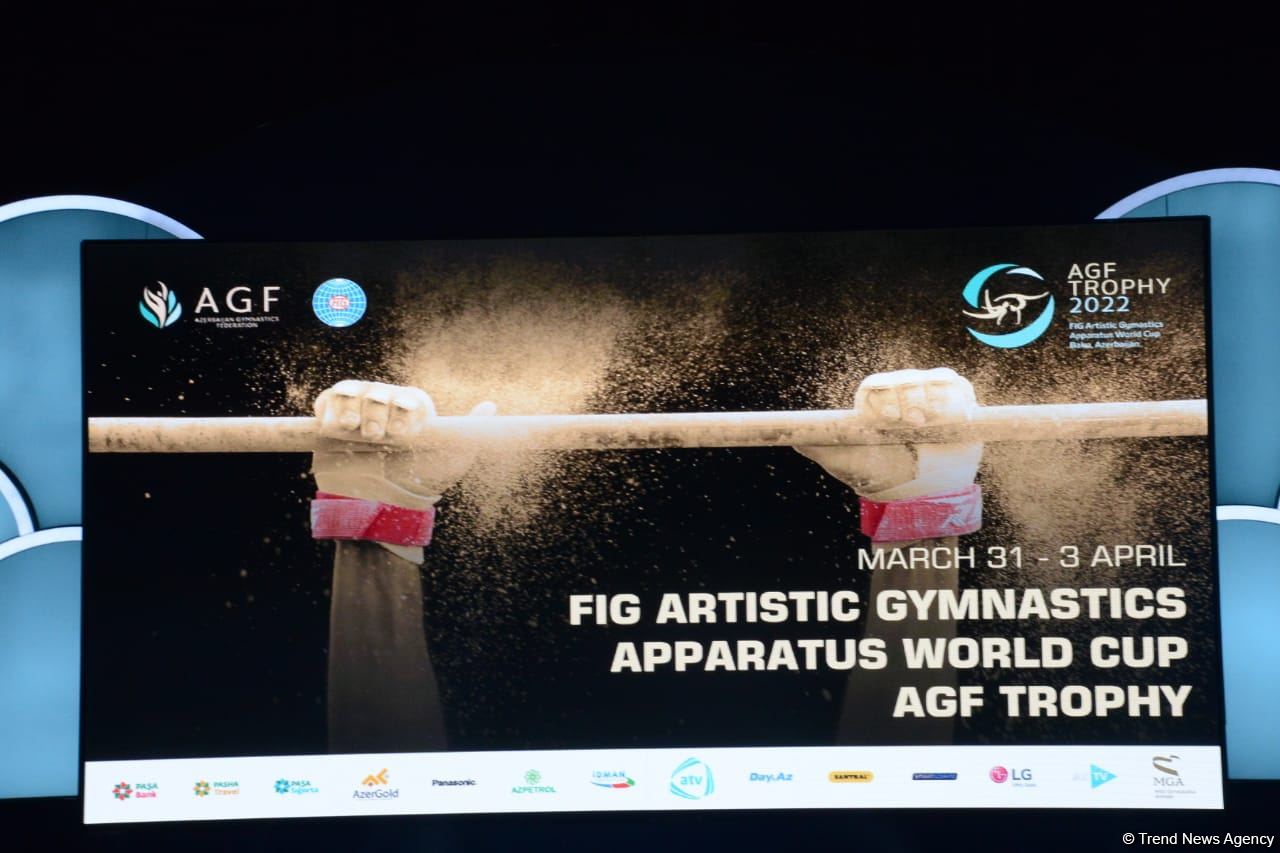 Baku hosts opening ceremony of FIG Artistic Gymnastics Apparatus World Cup (PHOTO)