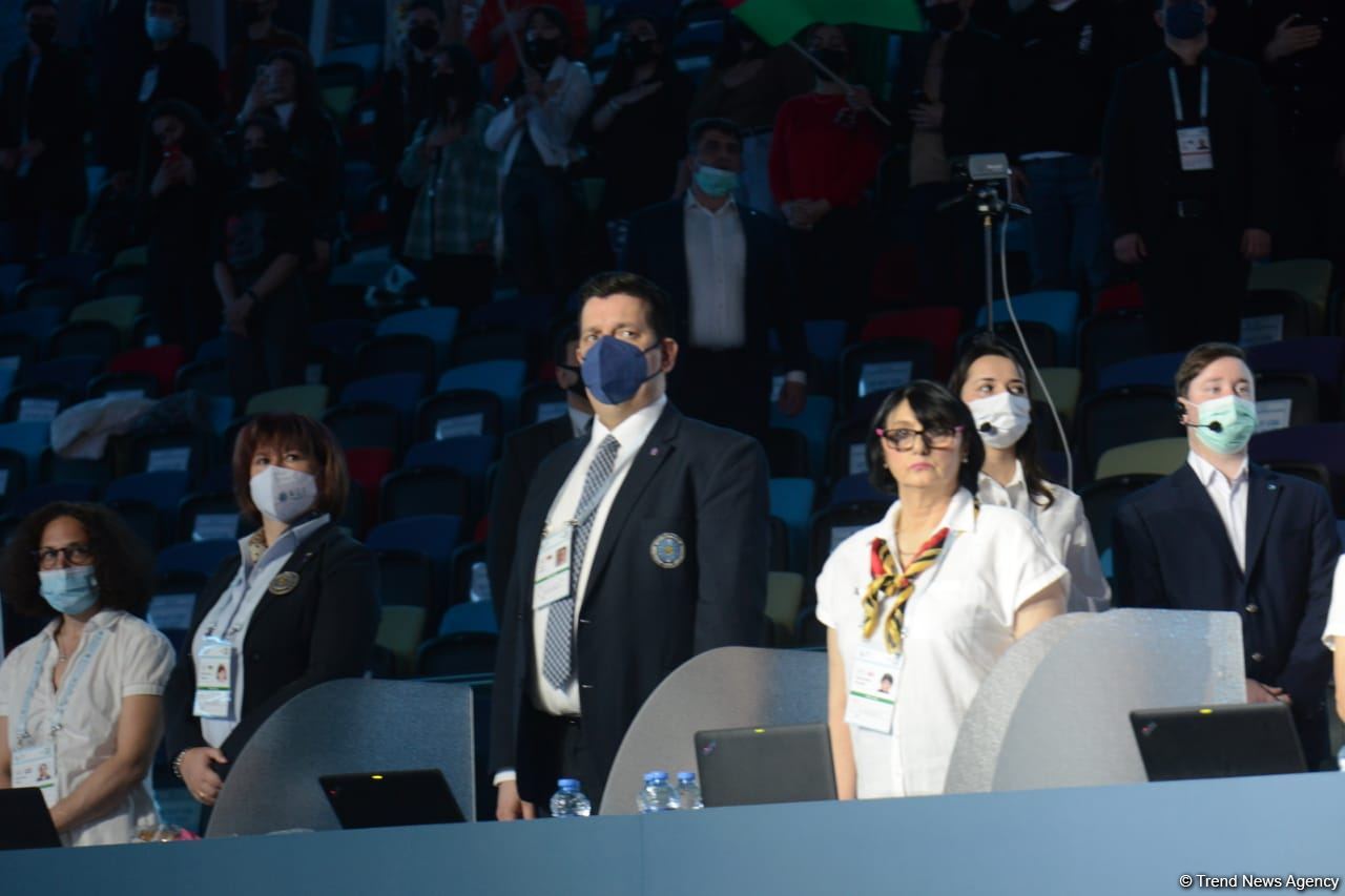 Baku hosts opening ceremony of FIG Artistic Gymnastics Apparatus World Cup (PHOTO)