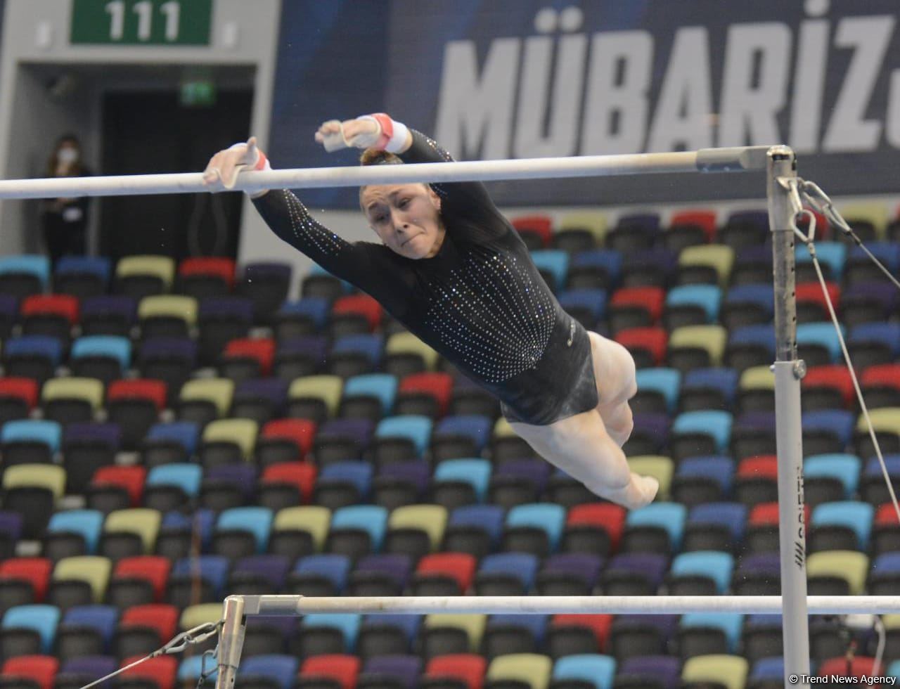 First day of FIG Artistic Gymnastics Apparatus World Cup starts in Baku (PHOTO)