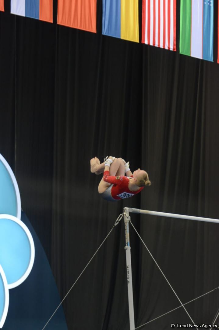 First day of FIG Artistic Gymnastics Apparatus World Cup starts in Baku (PHOTO)