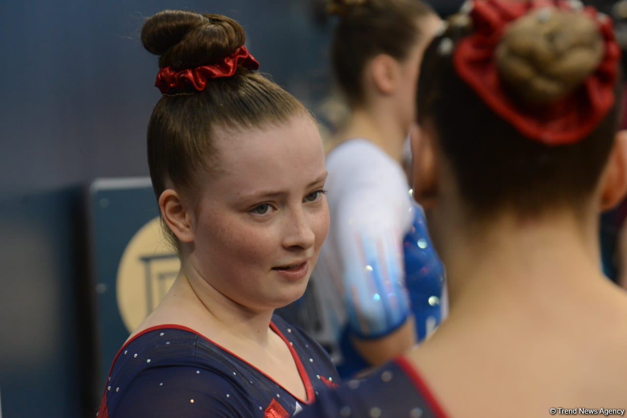 First day of FIG Artistic Gymnastics Apparatus World Cup starts in Baku (PHOTO)