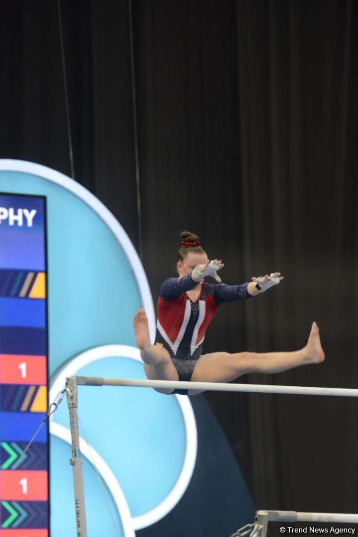 First day of FIG Artistic Gymnastics Apparatus World Cup starts in Baku (PHOTO)
