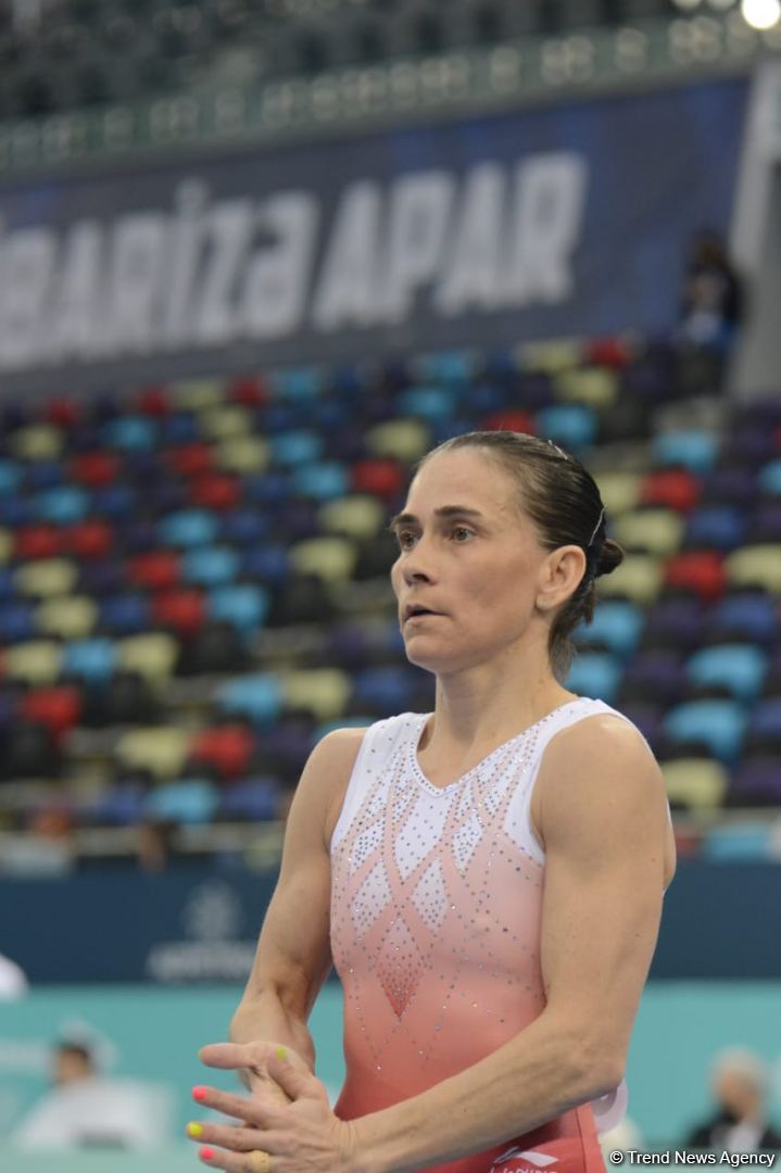 First day of FIG Artistic Gymnastics Apparatus World Cup starts in Baku (PHOTO)