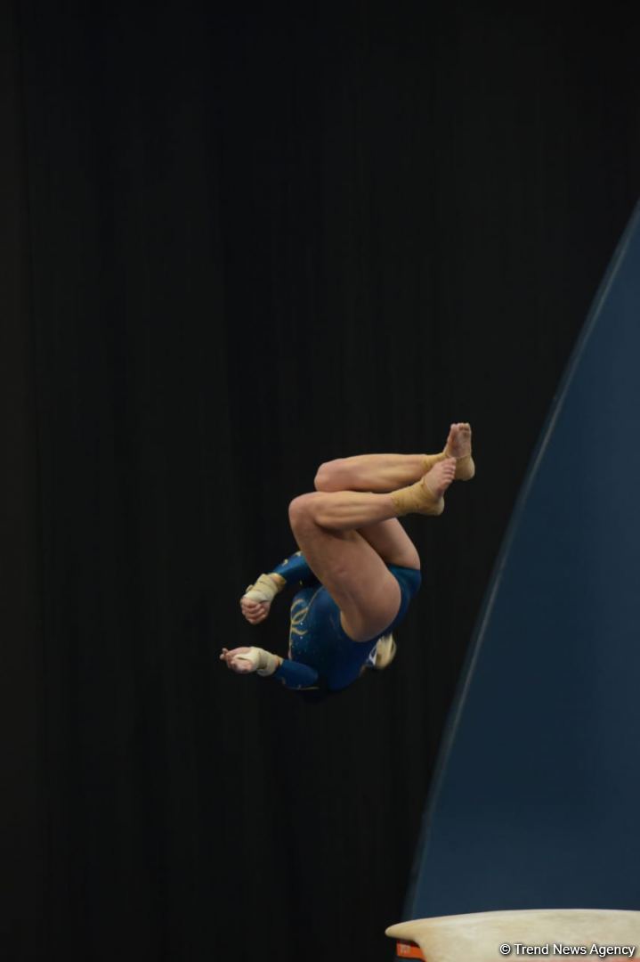 First day of FIG Artistic Gymnastics Apparatus World Cup starts in Baku (PHOTO)