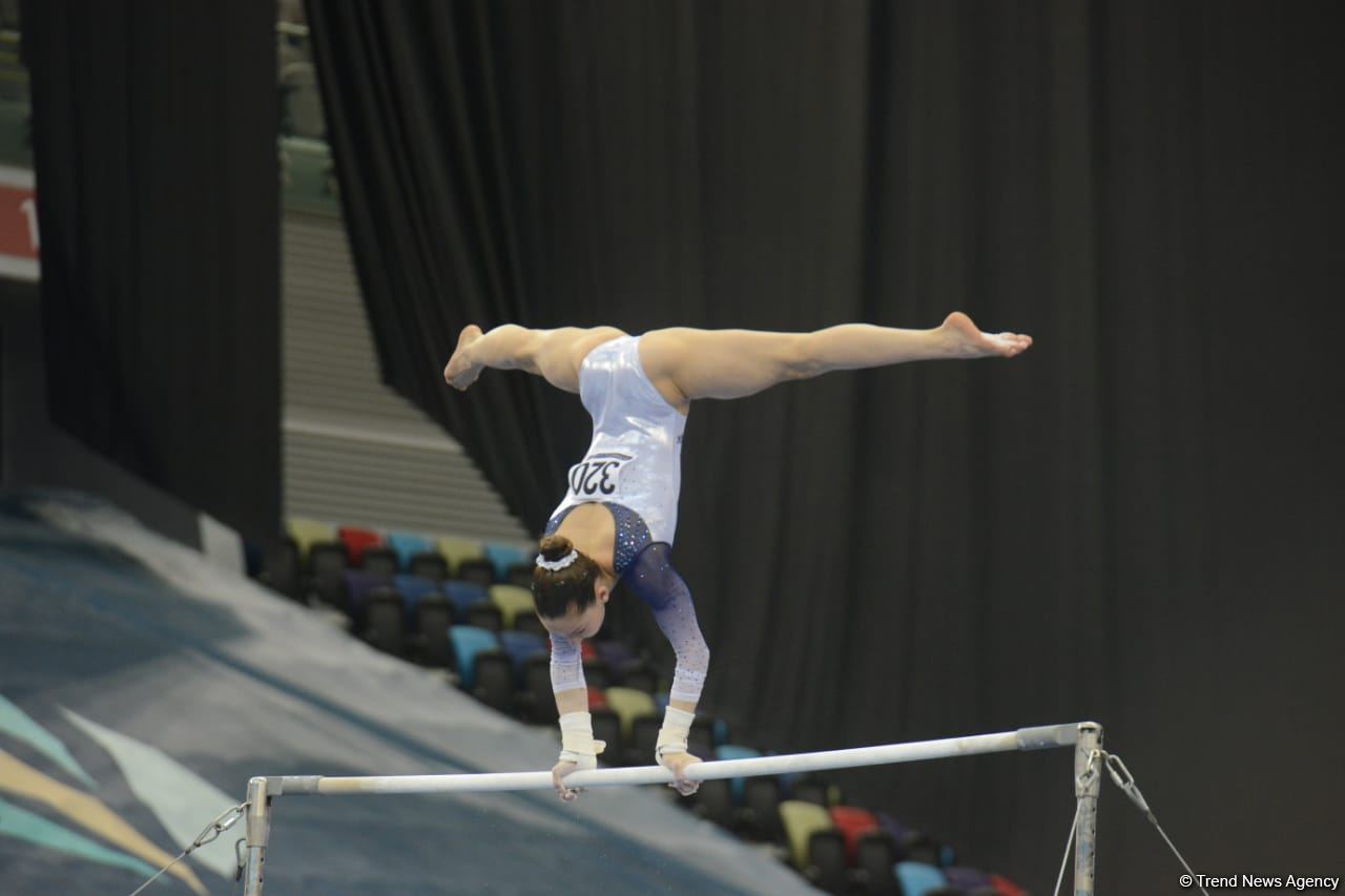 First day of FIG Artistic Gymnastics Apparatus World Cup starts in Baku (PHOTO)