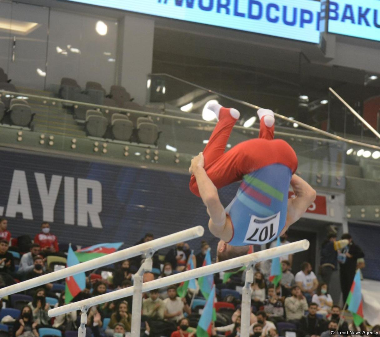 First day of FIG Artistic Gymnastics Apparatus World Cup starts in Baku (PHOTO)