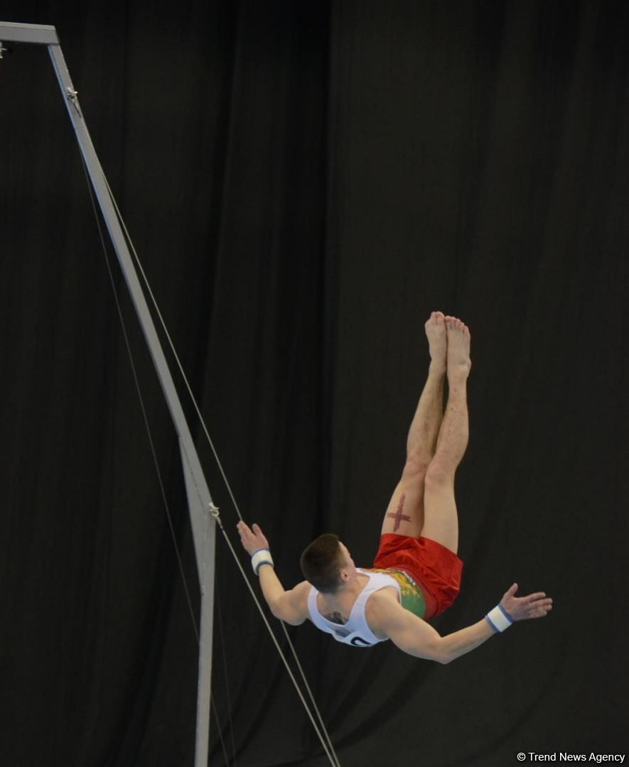 First day of FIG Artistic Gymnastics Apparatus World Cup starts in Baku (PHOTO)