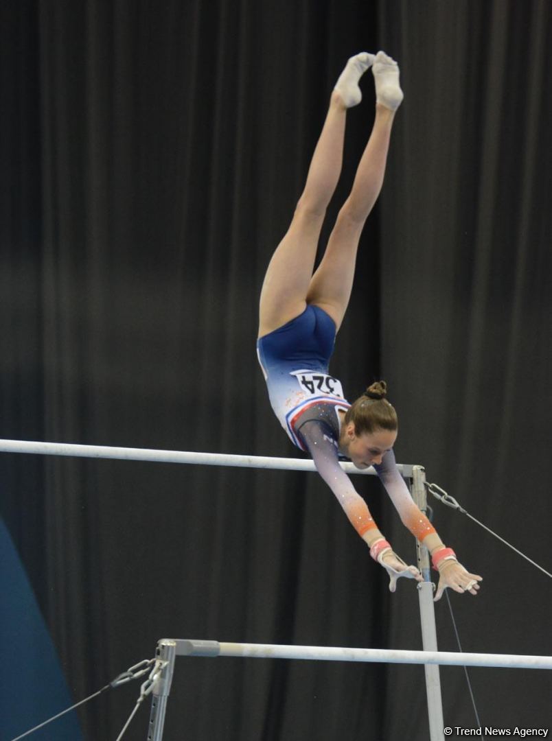 First day of FIG Artistic Gymnastics Apparatus World Cup starts in Baku (PHOTO)