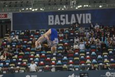 Athletes demonstrate spirit, dexterity and commitment in competitions for finals at FIG World Cup in Azerbaijan’s Baku (PHOTO)