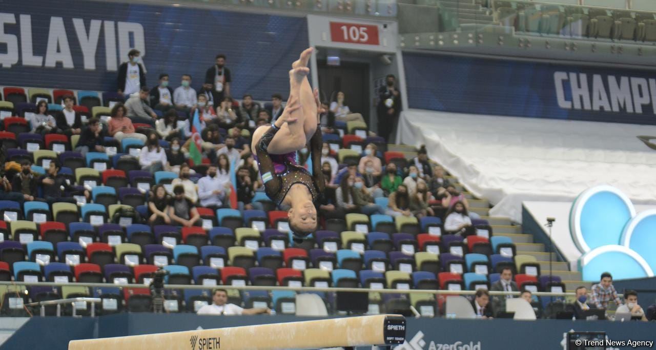 Athletes demonstrate spirit, dexterity and commitment in competitions for finals at FIG World Cup in Azerbaijan’s Baku (PHOTO)
