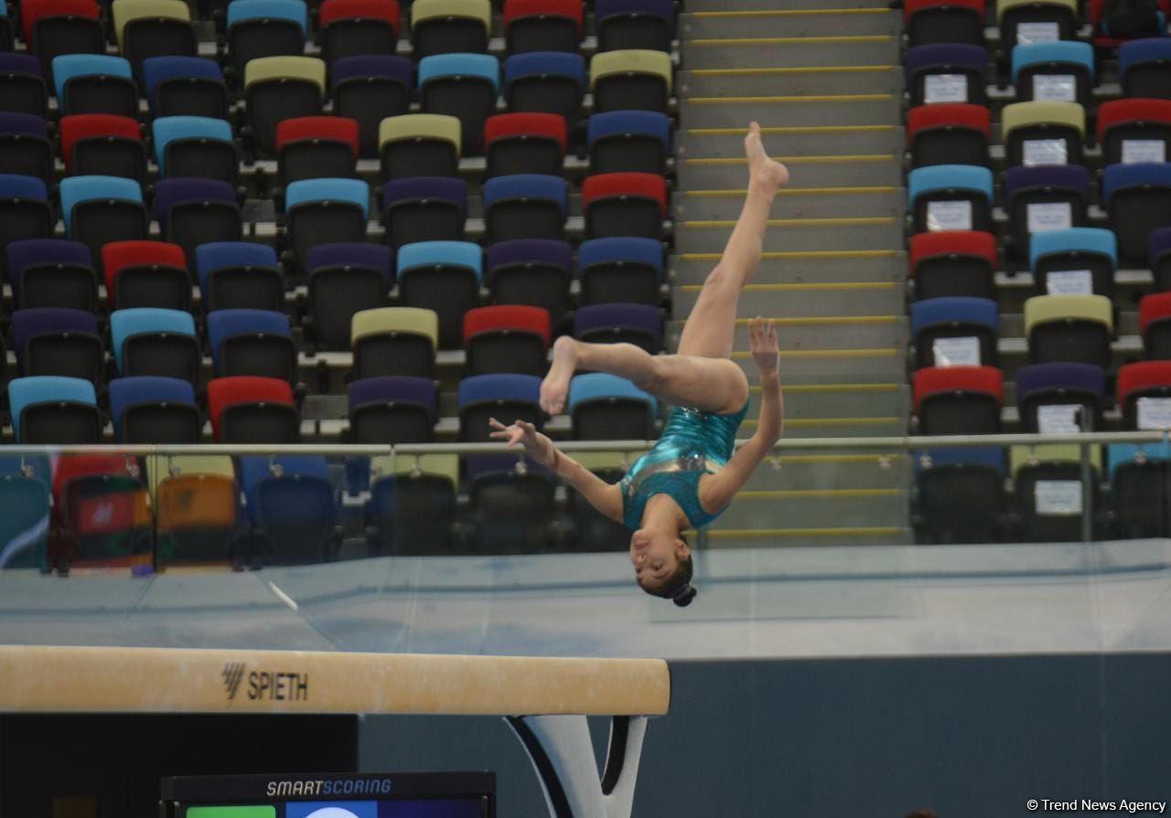 Athletes demonstrate spirit, dexterity and commitment in competitions for finals at FIG World Cup in Azerbaijan’s Baku (PHOTO)
