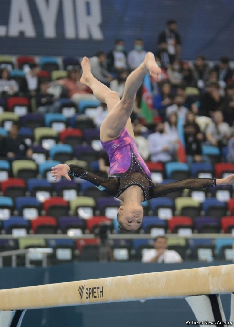 Athletes demonstrate spirit, dexterity and commitment in competitions for finals at FIG World Cup in Azerbaijan’s Baku (PHOTO)