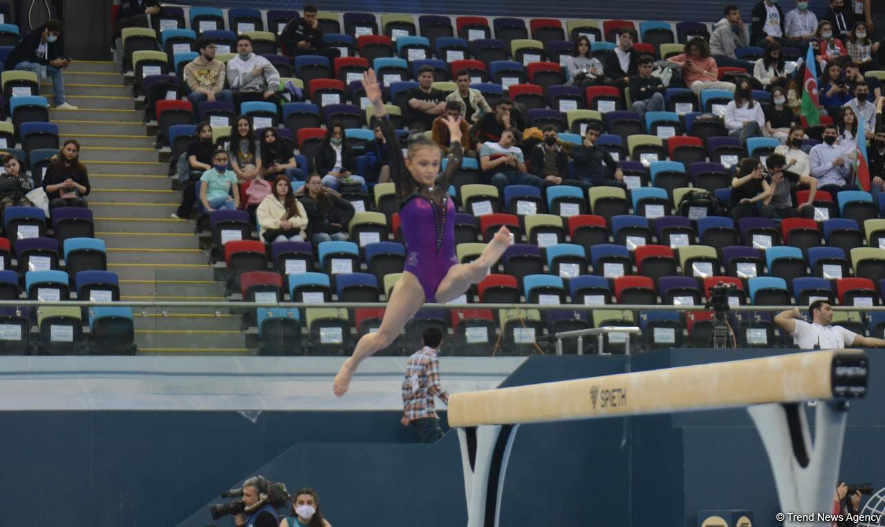 Athletes demonstrate spirit, dexterity and commitment in competitions for finals at FIG World Cup in Azerbaijan’s Baku (PHOTO)