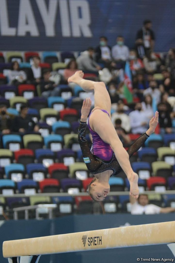 Athletes demonstrate spirit, dexterity and commitment in competitions for finals at FIG World Cup in Azerbaijan’s Baku (PHOTO)