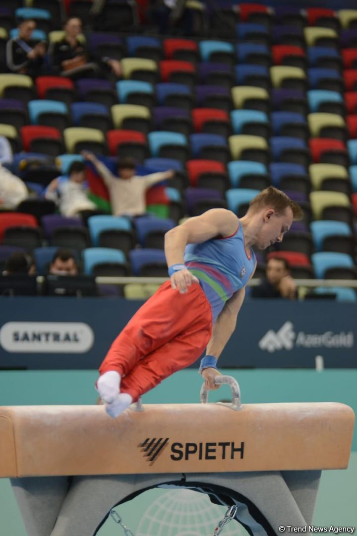 Azerbaijan’s athlete presents two more exercises at FIG Artistic Gymnastics World Cup (PHOTO)