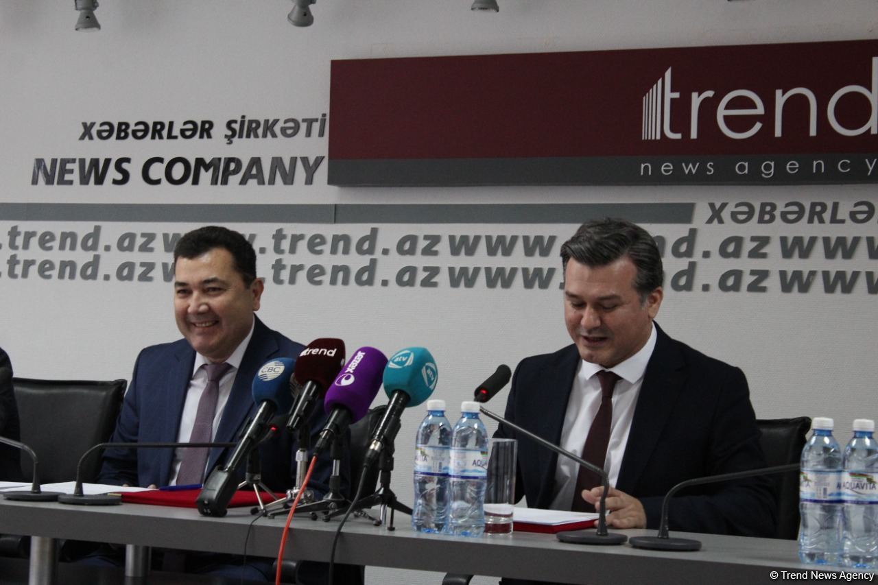 Azerbaijan's Trend, Uzbekistan's UZA news agencies sign memorandum of understanding (PHOTO/VIDEO)