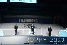 Baku hosts awards ceremony for FIG Artistic Gymnastics World Cup winners (PHOTO)
