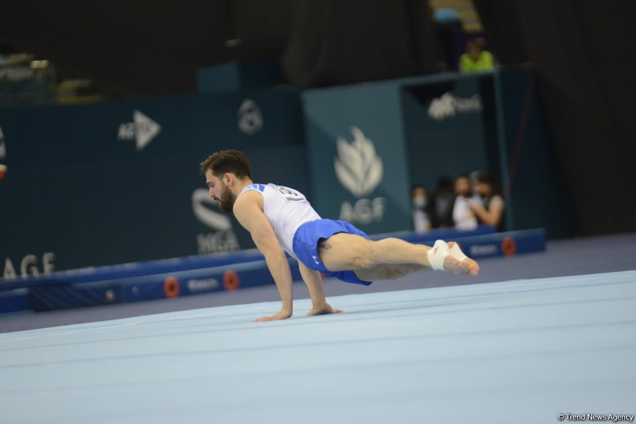 Third day of FIG Artistic Gymnastics Apparatus World Cup starts in Baku (PHOTO)