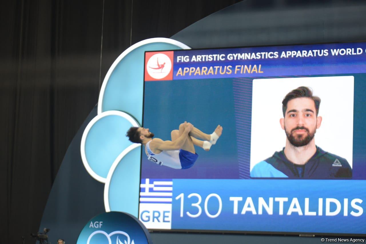 Third day of FIG Artistic Gymnastics Apparatus World Cup starts in Baku (PHOTO)