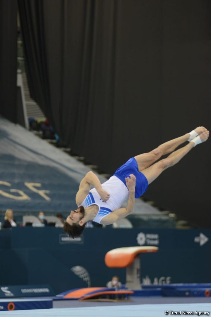 Third day of FIG Artistic Gymnastics Apparatus World Cup starts in Baku (PHOTO)