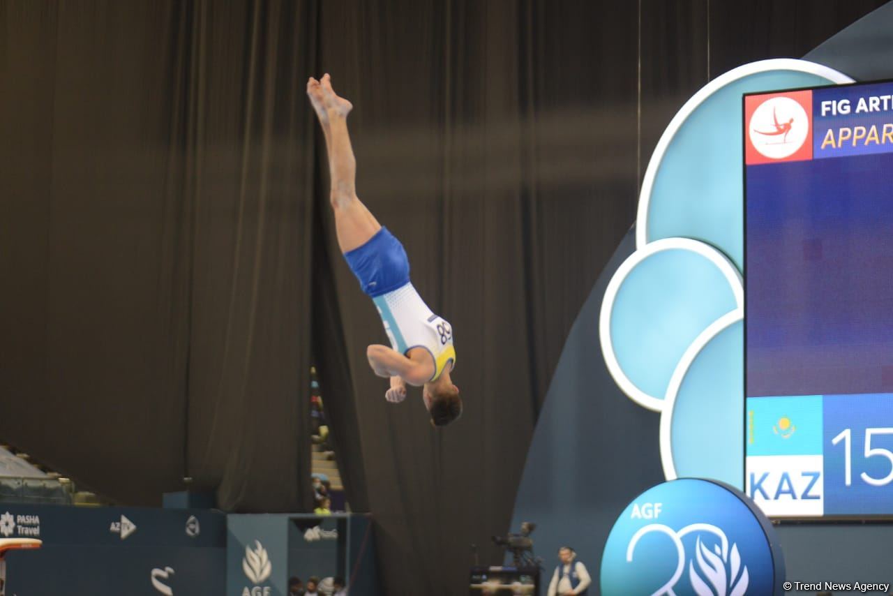 Third day of FIG Artistic Gymnastics Apparatus World Cup starts in Baku (PHOTO)