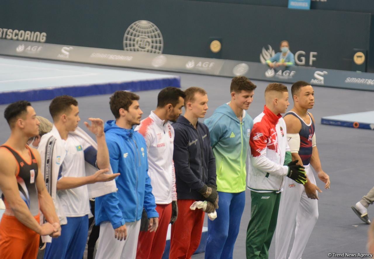 Third day of FIG Artistic Gymnastics Apparatus World Cup starts in Baku (PHOTO)