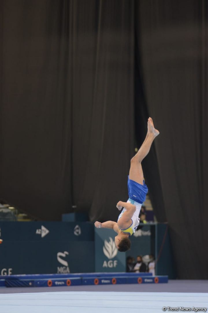 Third day of FIG Artistic Gymnastics Apparatus World Cup starts in Baku (PHOTO)