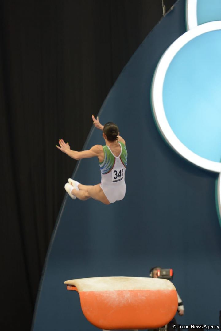 Third day of FIG Artistic Gymnastics Apparatus World Cup starts in Baku (PHOTO)