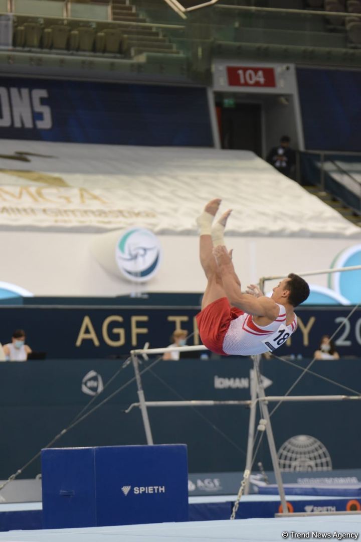 Third day of FIG Artistic Gymnastics Apparatus World Cup starts in Baku (PHOTO)