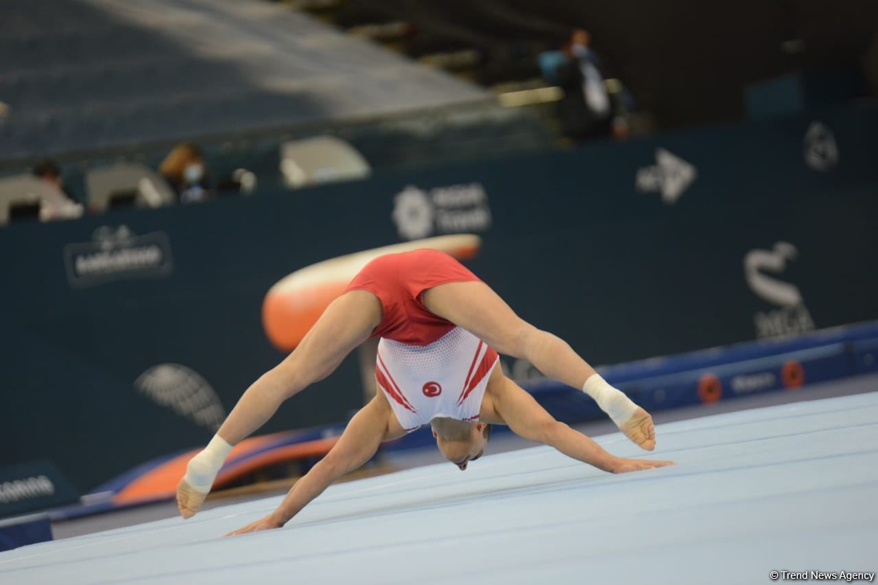 Third day of FIG Artistic Gymnastics Apparatus World Cup starts in Baku (PHOTO)
