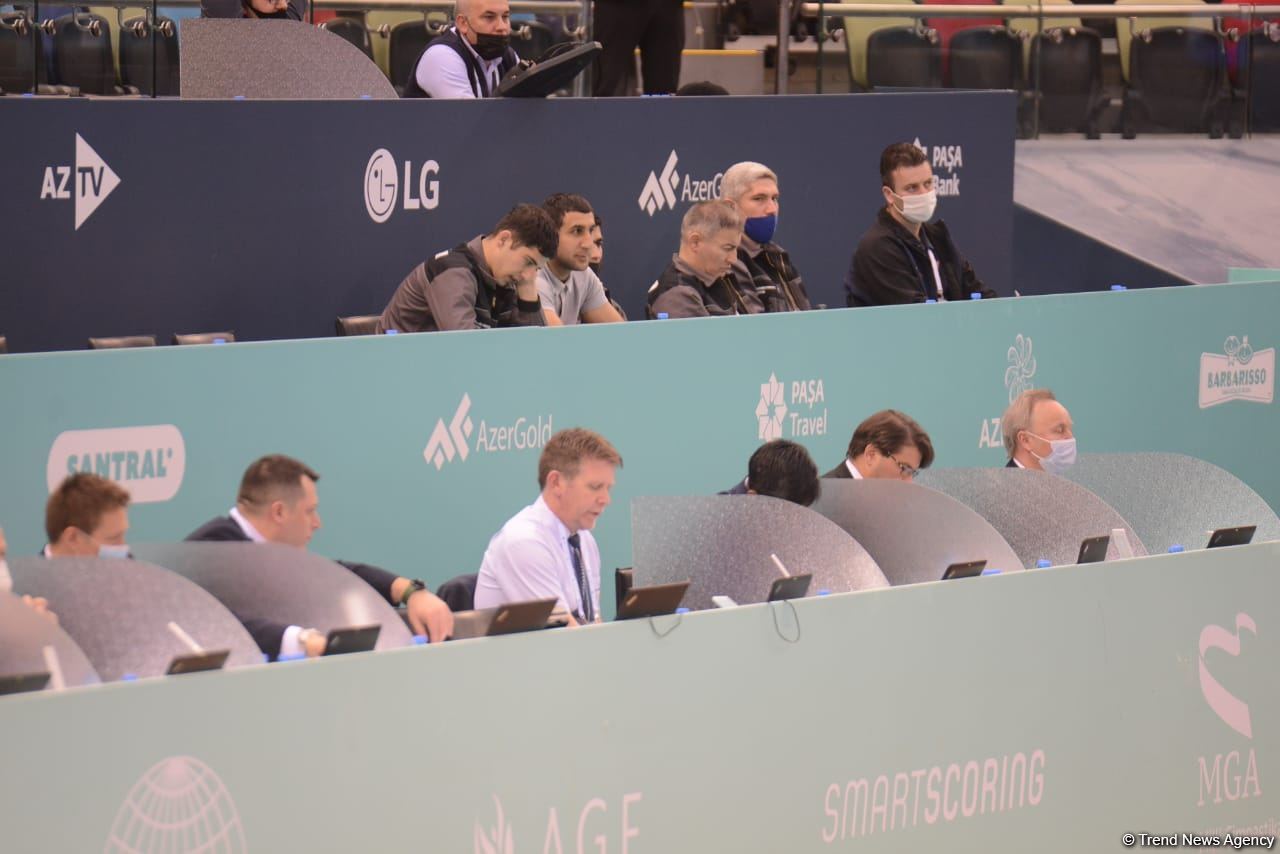 Third day of FIG Artistic Gymnastics Apparatus World Cup starts in Baku (PHOTO)
