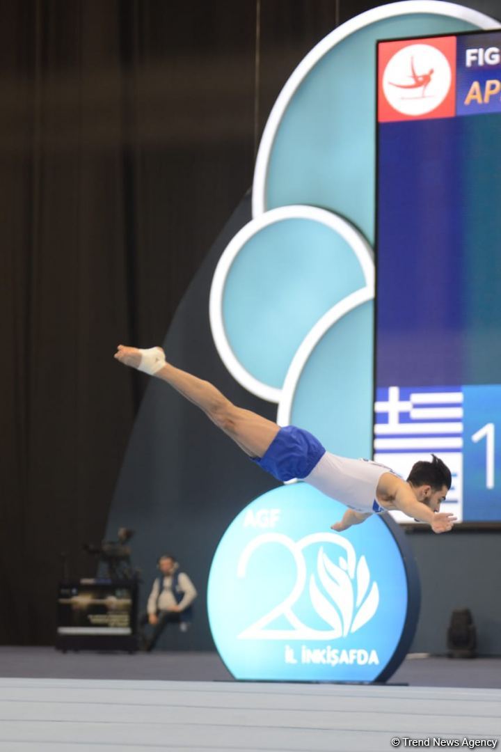 Third day of FIG Artistic Gymnastics Apparatus World Cup starts in Baku (PHOTO)