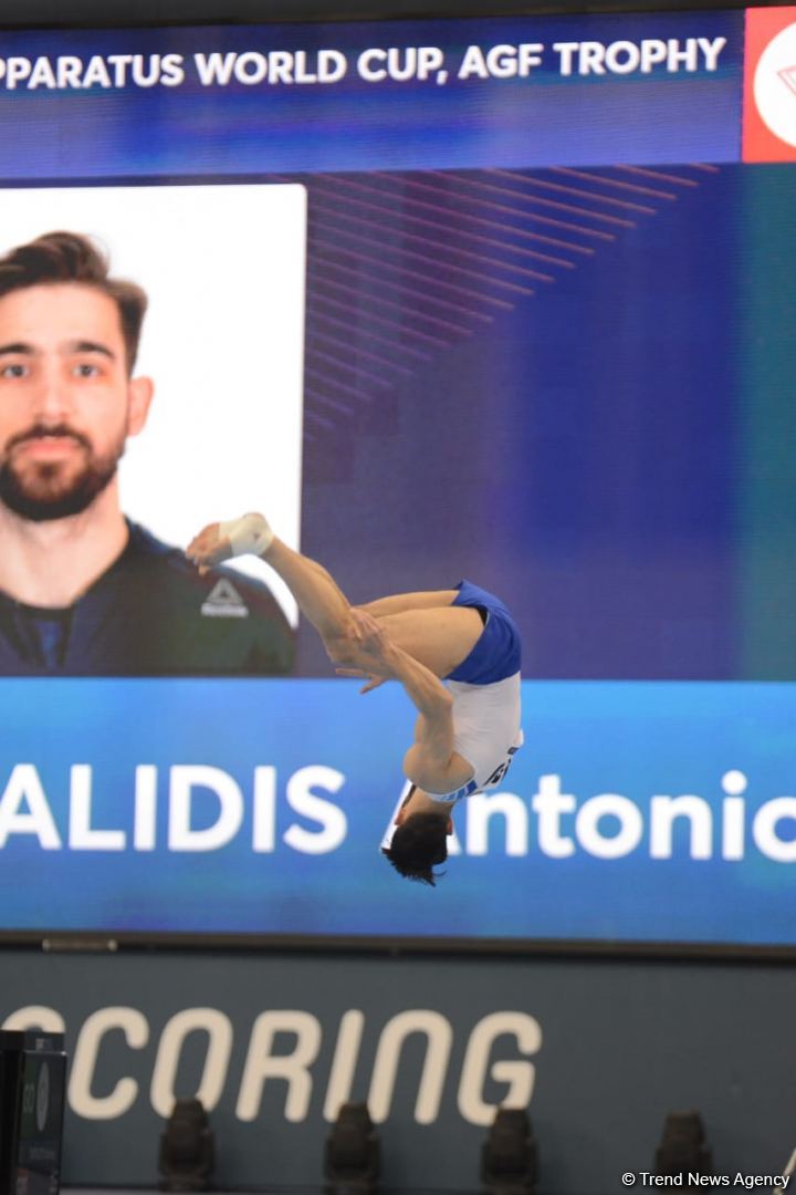 Third day of FIG Artistic Gymnastics Apparatus World Cup starts in Baku (PHOTO)
