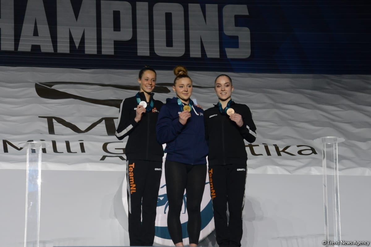 Baku hosts awards ceremony for FIG Artistic Gymnastics World Cup winners (PHOTO)