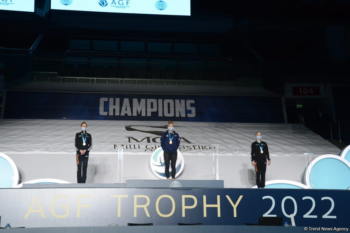 Baku hosts awards ceremony for FIG Artistic Gymnastics World Cup winners (PHOTO)